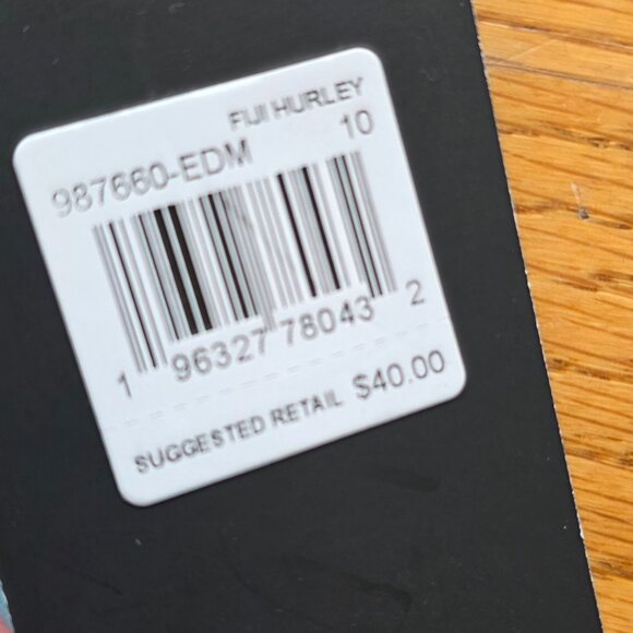 HURLEY Boy's Swim Trunks | Size 10 | Board Shorts Tie Waist Stretch NWT - Picture 4 of 6